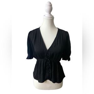 Nordstrom Ten Sixty Sherman - Short sleeve button down blouse